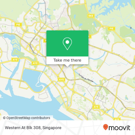 Western At Blk 308地图