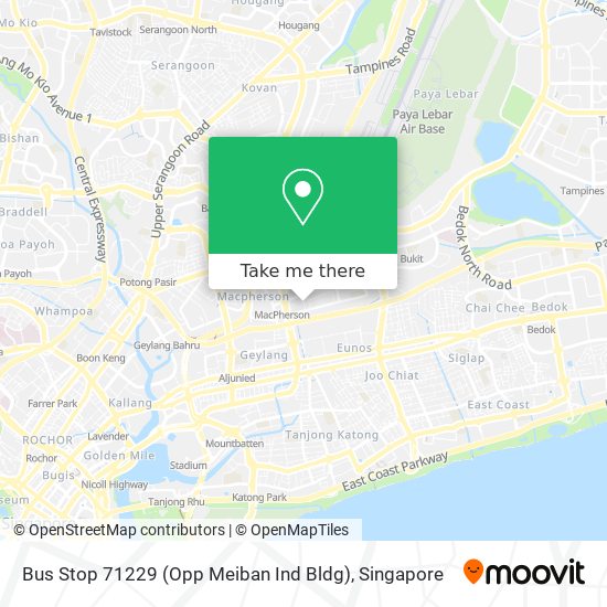 Bus Stop 71229 (Opp Meiban Ind Bldg)地图