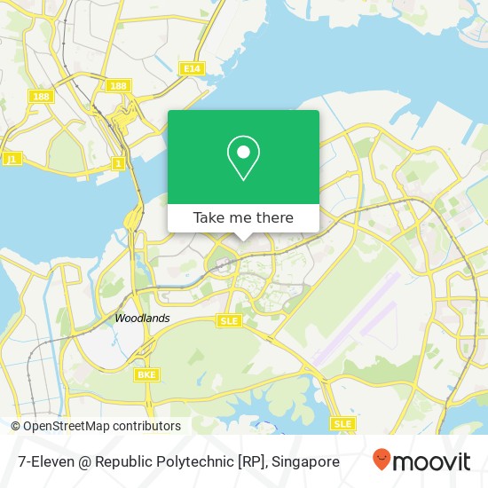 7-Eleven @ Republic Polytechnic [RP]地图