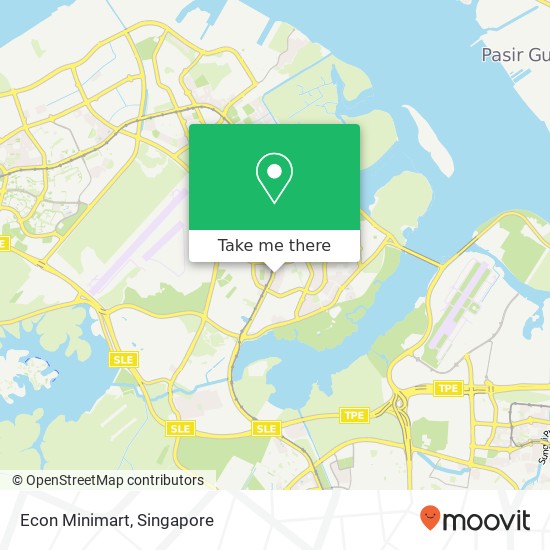 Econ Minimart地图