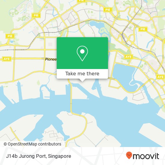 J14b Jurong Port map