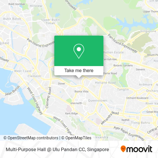 Multi-Purpose Hall @ Ulu Pandan CC地图