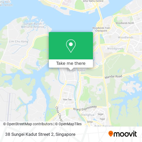 38 Sungei Kadut Street 2 map