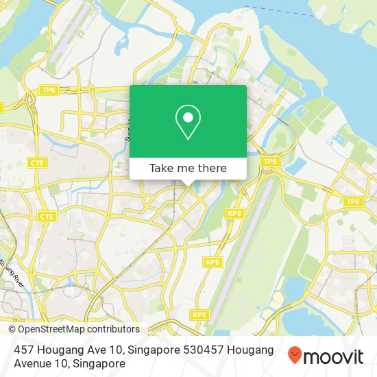 457 Hougang Ave 10, Singapore 530457 Hougang Avenue 10 map