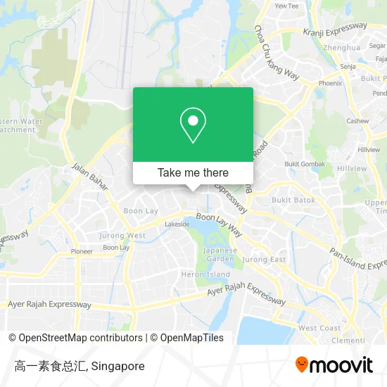 高一素食总汇地图