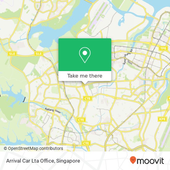 Arrival Car Lta Office map