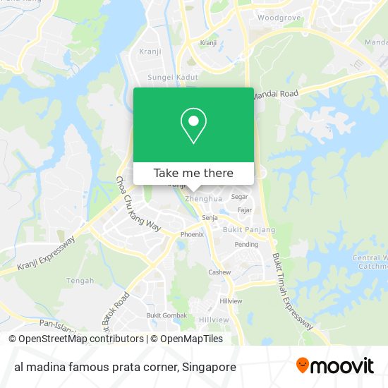 al madina famous prata corner map