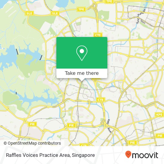 Raffles Voices Practice Area map