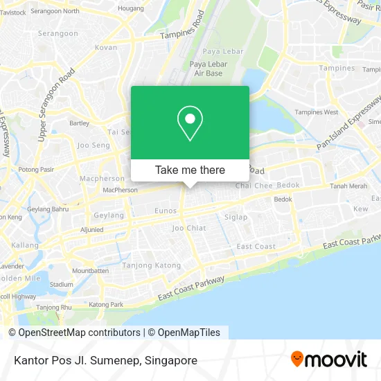 Kantor Pos Jl. Sumenep map