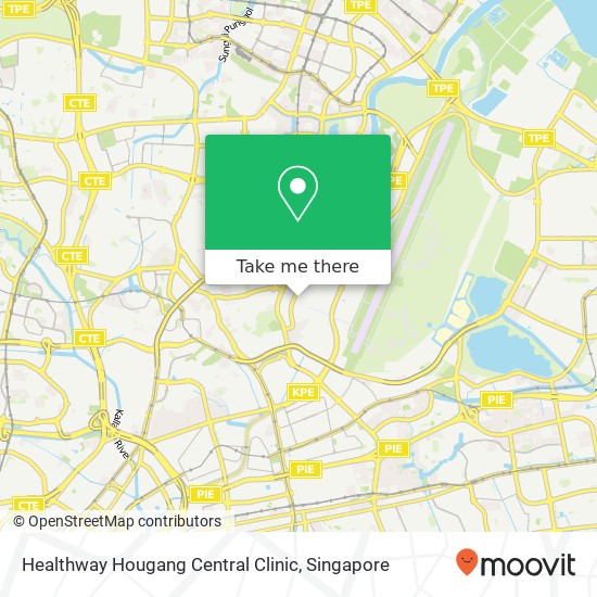 Healthway Hougang Central Clinic地图