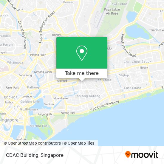 CDAC Building map