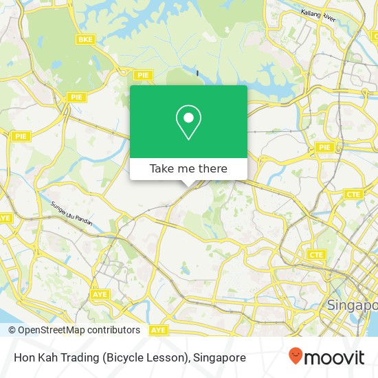 Hon Kah Trading (Bicycle Lesson) map