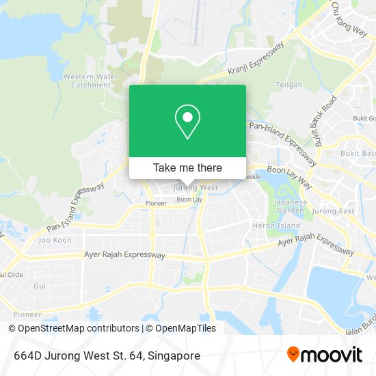 664D Jurong West St. 64 map