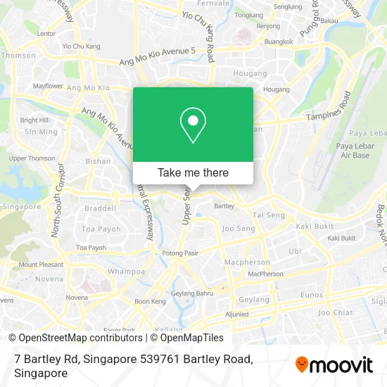 7 Bartley Rd, Singapore 539761 Bartley Road map