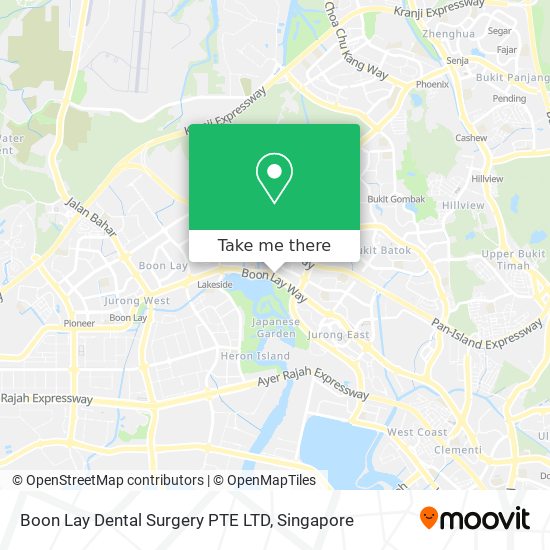 Boon Lay Dental Surgery  PTE LTD map