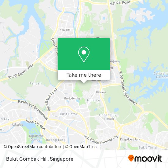 Bukit Gombak Hill地图