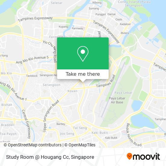 Study Room @ Hougang Cc map