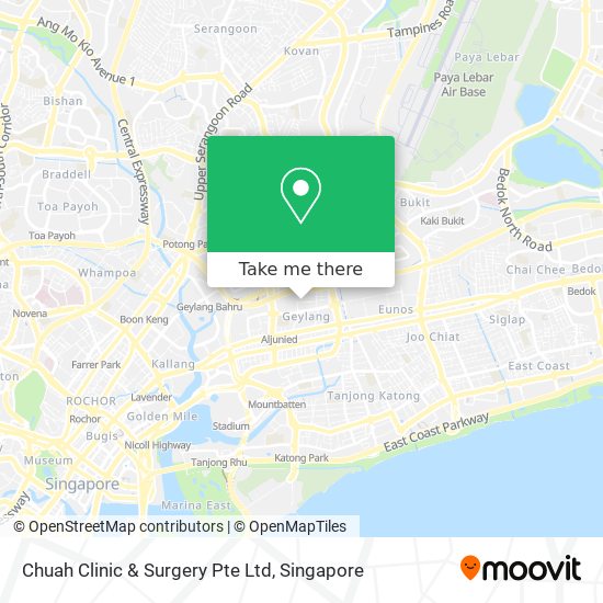 Chuah Clinic & Surgery Pte Ltd map