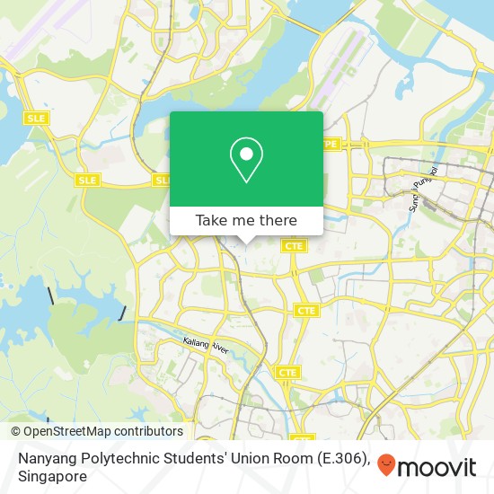 Nanyang Polytechnic Students' Union Room (E.306) map