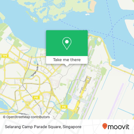 Selarang Camp Parade Square地图