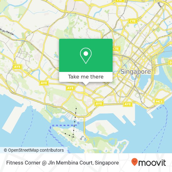 Fitness Corner @ Jln Membina Court地图