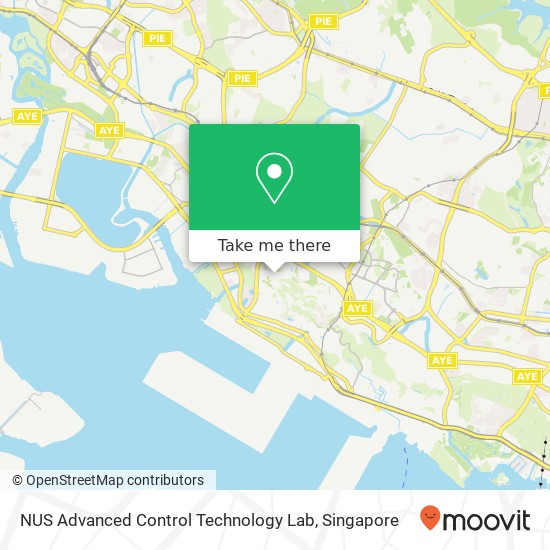 NUS Advanced Control Technology Lab map