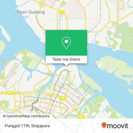 Punggol 17th地图