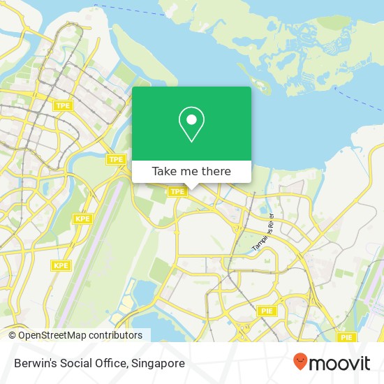 Berwin's Social Office map