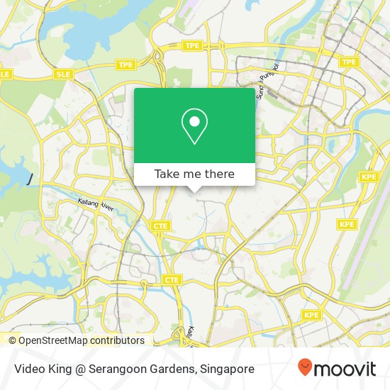 Video King @ Serangoon Gardens map