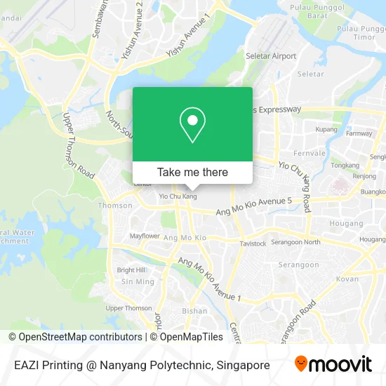 EAZI Printing @ Nanyang Polytechnic map