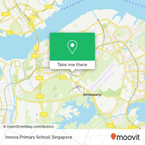 Innova Primary School map