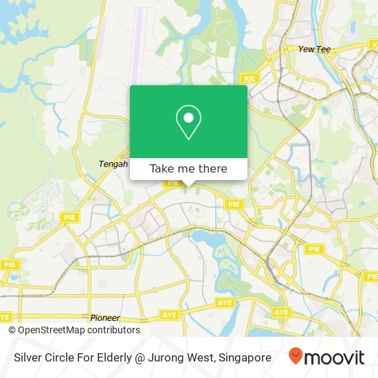 Silver Circle For Elderly @ Jurong West map