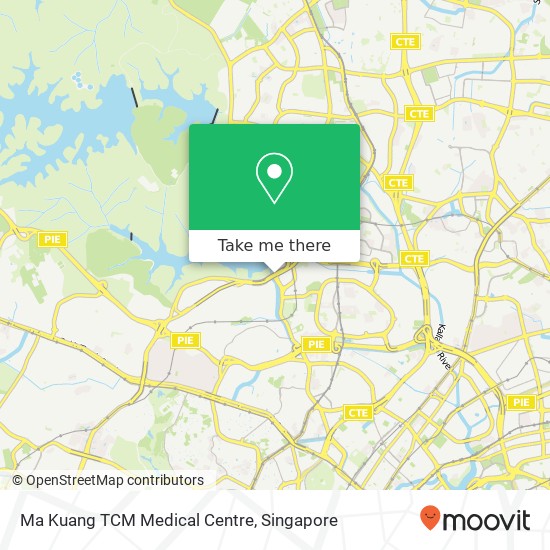 Ma Kuang TCM Medical Centre map