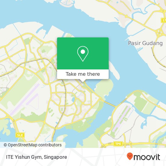 ITE Yishun Gym map