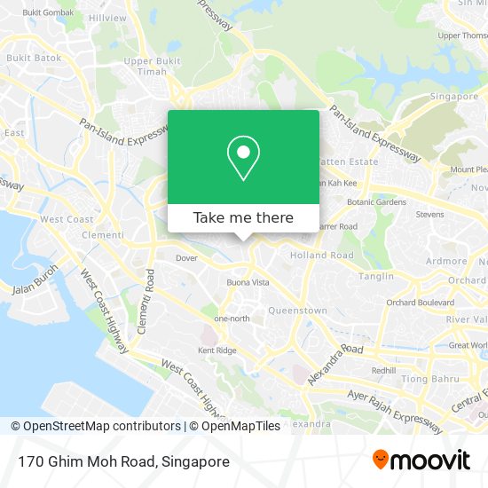170 Ghim Moh Road地图