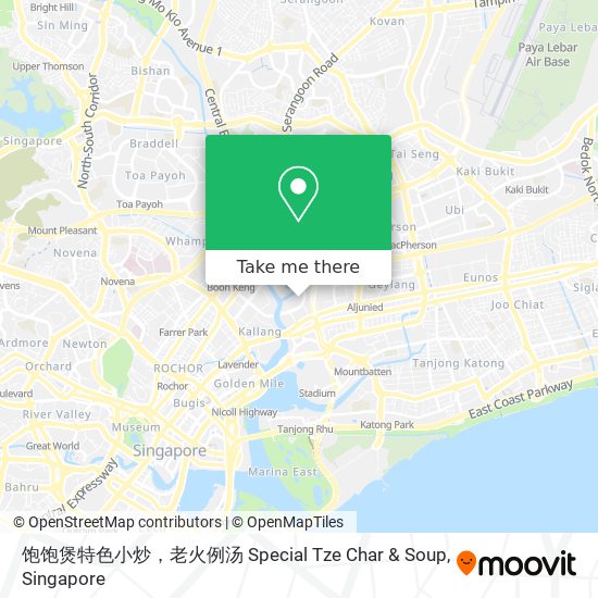 饱饱煲特色小炒，老火例汤 Special Tze Char & Soup map