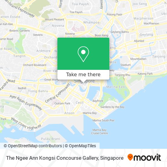 The Ngee Ann Kongsi Concourse Gallery地图