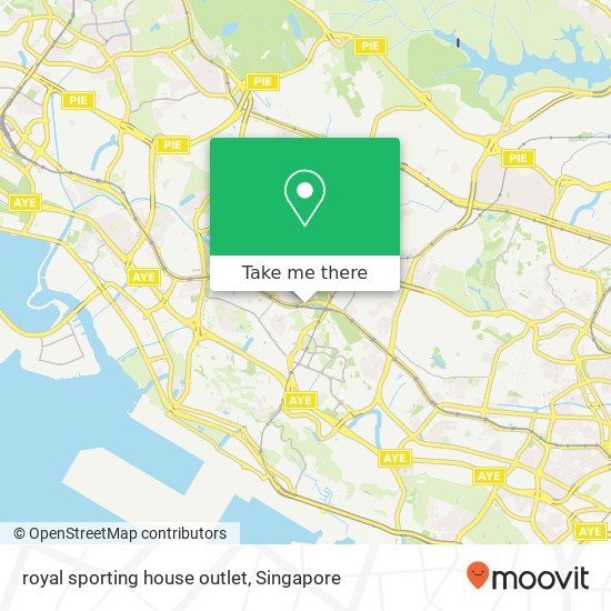 royal sporting house outlet map