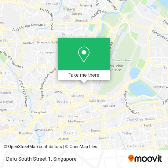 Defu South Street 1地图