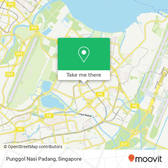 Punggol Nasi Padang map