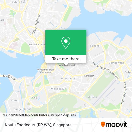 Koufu Foodcourt (RP W6) map