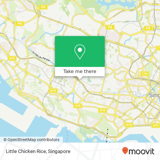 Little Chicken Rice map