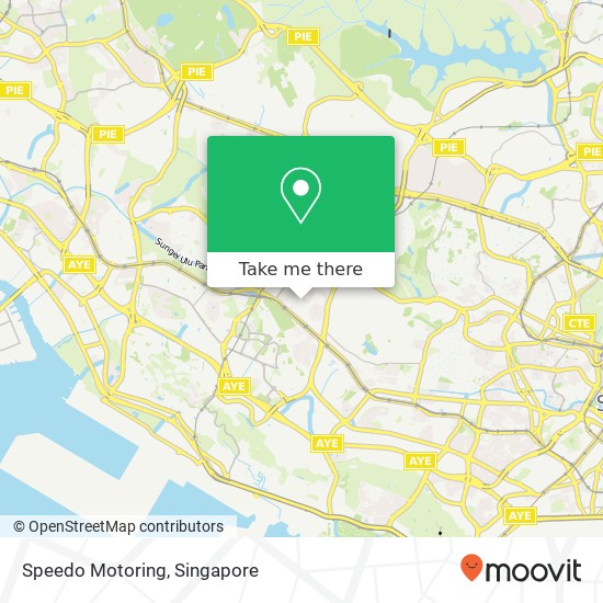 Speedo Motoring map