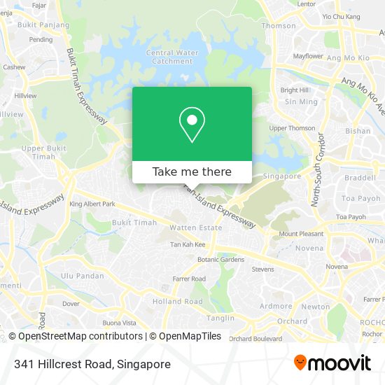 341 Hillcrest Road地图