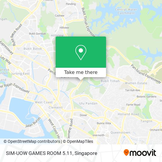 SIM-UOW GAMES ROOM 5.11 map