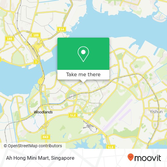 Ah Hong Mini Mart map