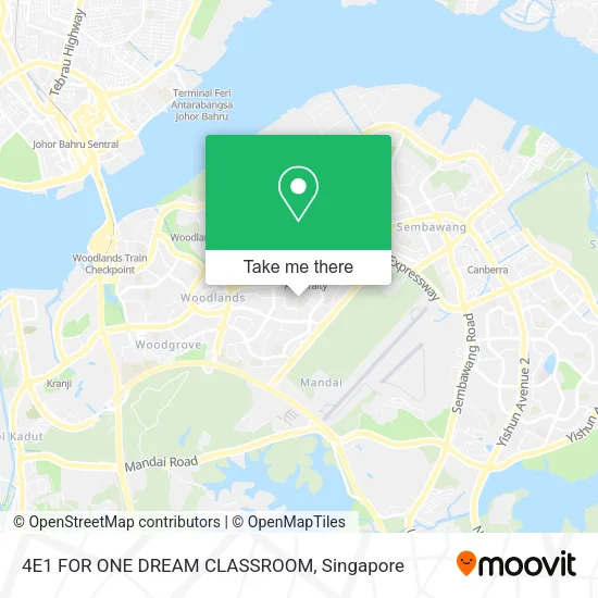 4E1 FOR ONE DREAM CLASSROOM map
