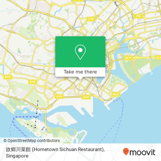 故鄉川菜館 (Hometown Sichuan Restaurant) map
