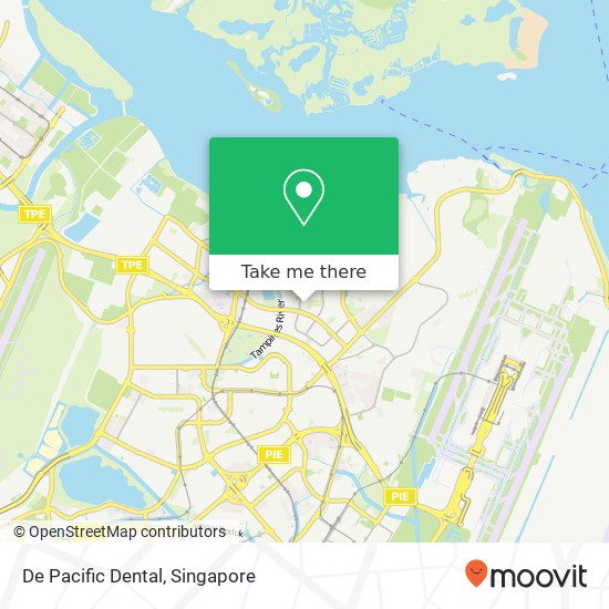 De Pacific Dental map