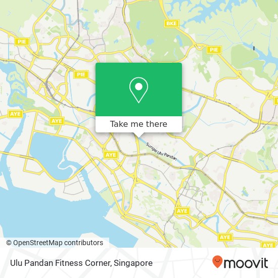 Ulu Pandan Fitness Corner地图